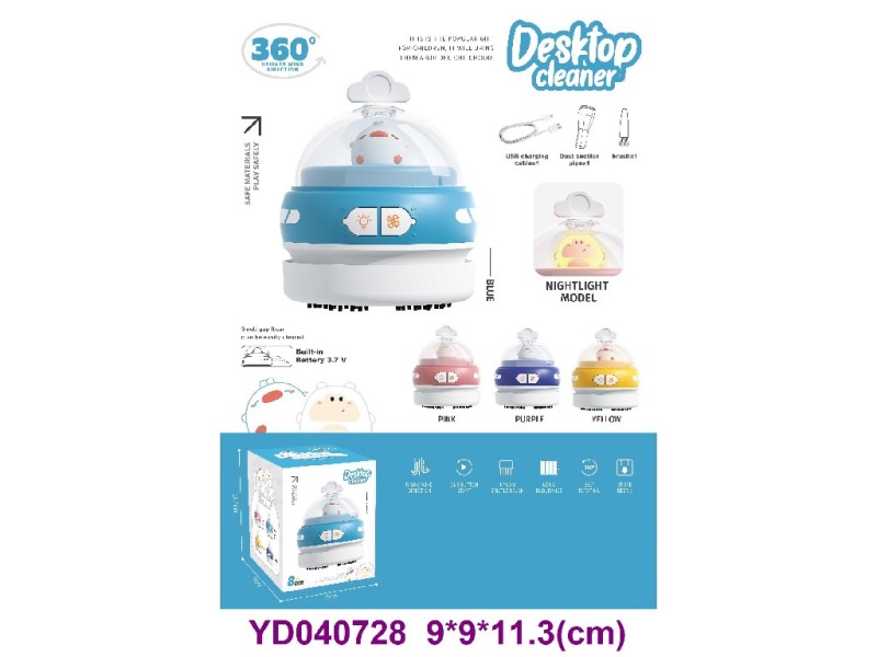 Vacuum cleaner w/light