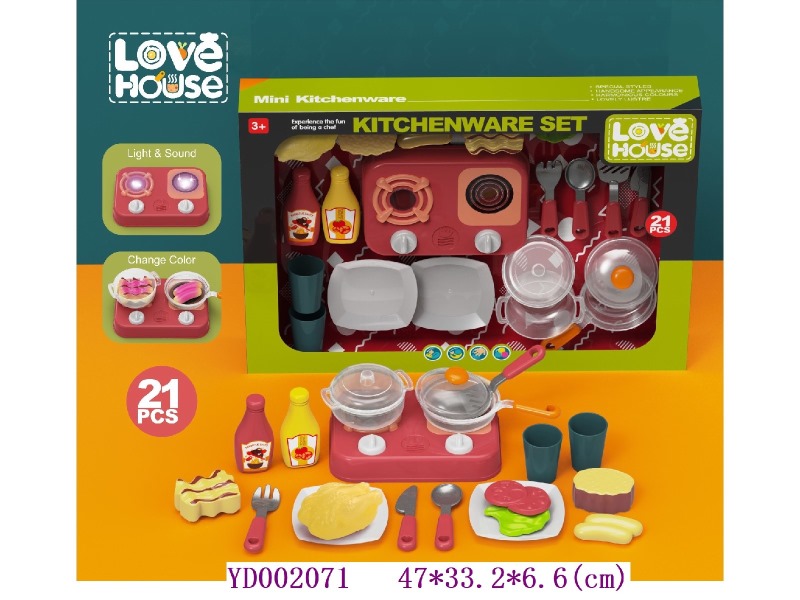 Gas stove cutlery combination
