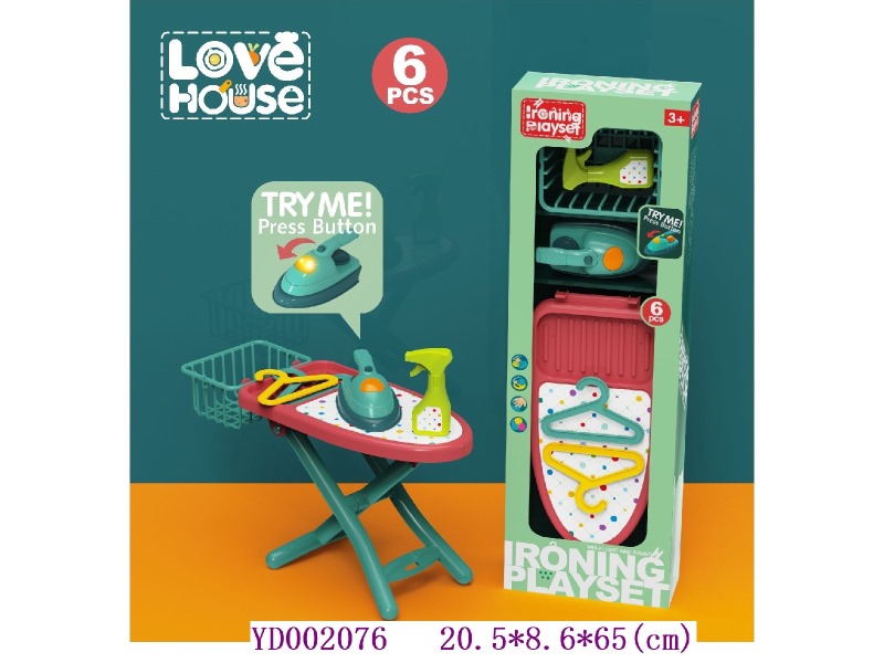 Ironing board set (iron with battery)