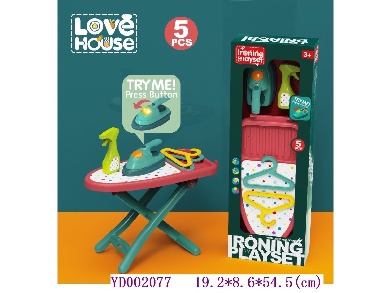 Ironing board set (iron with battery)