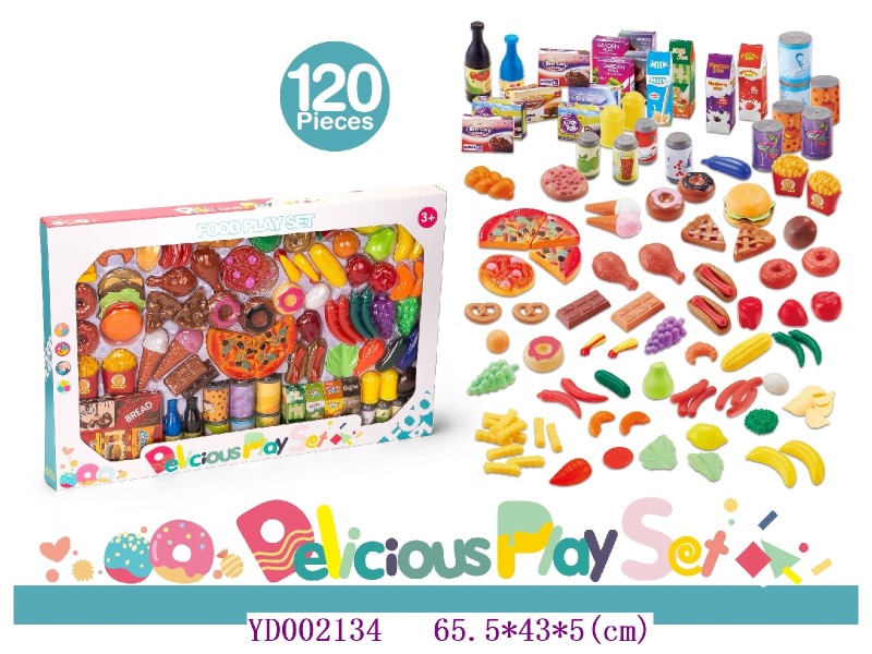 Kitchen paly set 120pcs