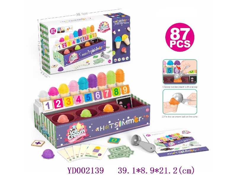 DIY ice cream 87pcs
