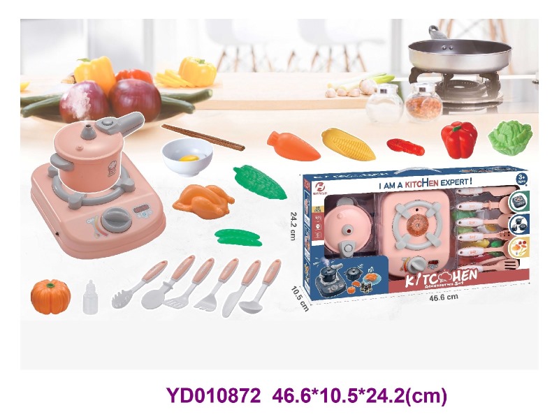 Kitchen paly set W/light&sounds