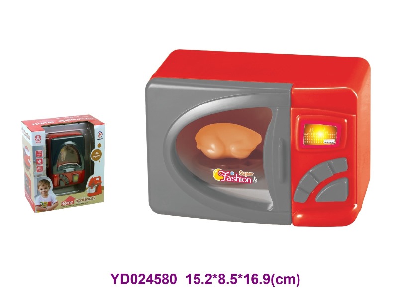 Microwave oven w/light